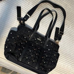 Rebecca Minkoff Black Studded Diaper Bag